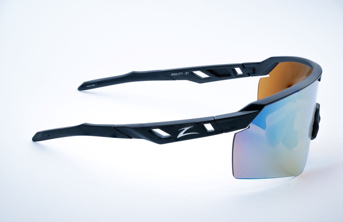Agility Z1 - Crusher-Slingz Eyewear-Black Matte-Slingz Eyewear-Floating Sunglasses-Ocean Designed