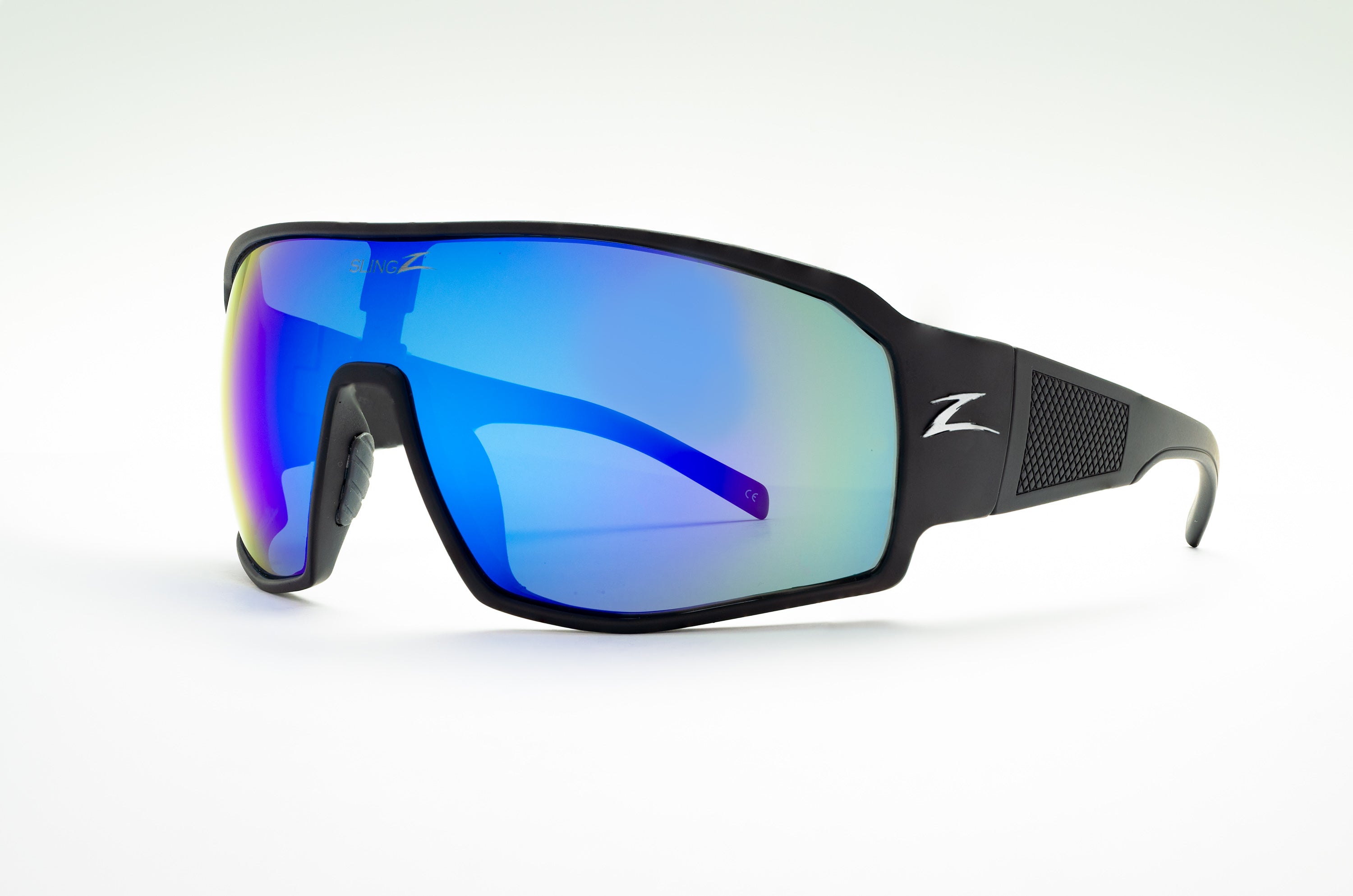 BigMouth Z1 - Azure-Slingz Eyewear-Black Matte-Slingz Eyewear-Floating Sunglasses-Ocean Designed
