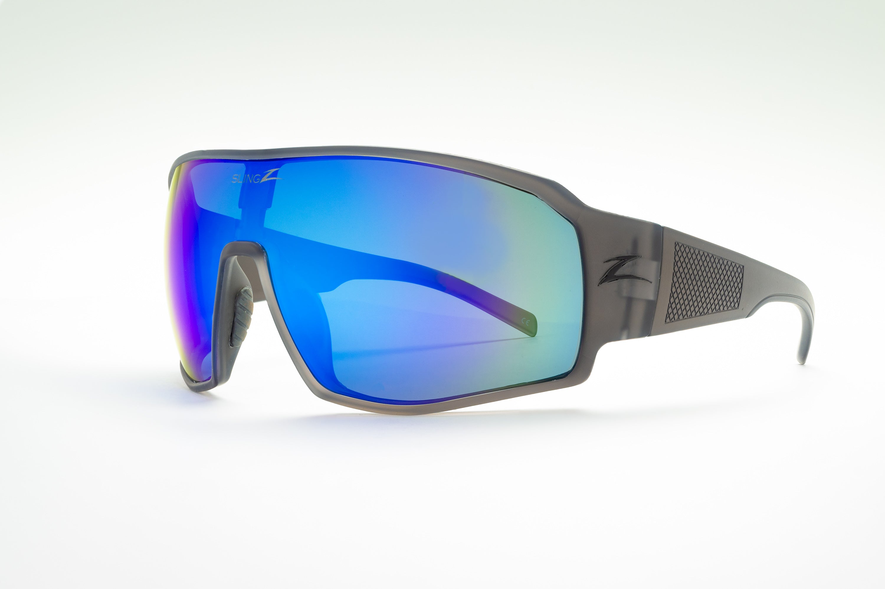 BigMouth Z1 - Azure-Slingz Eyewear-Black Matte-Slingz Eyewear-Floating Sunglasses-Ocean Designed