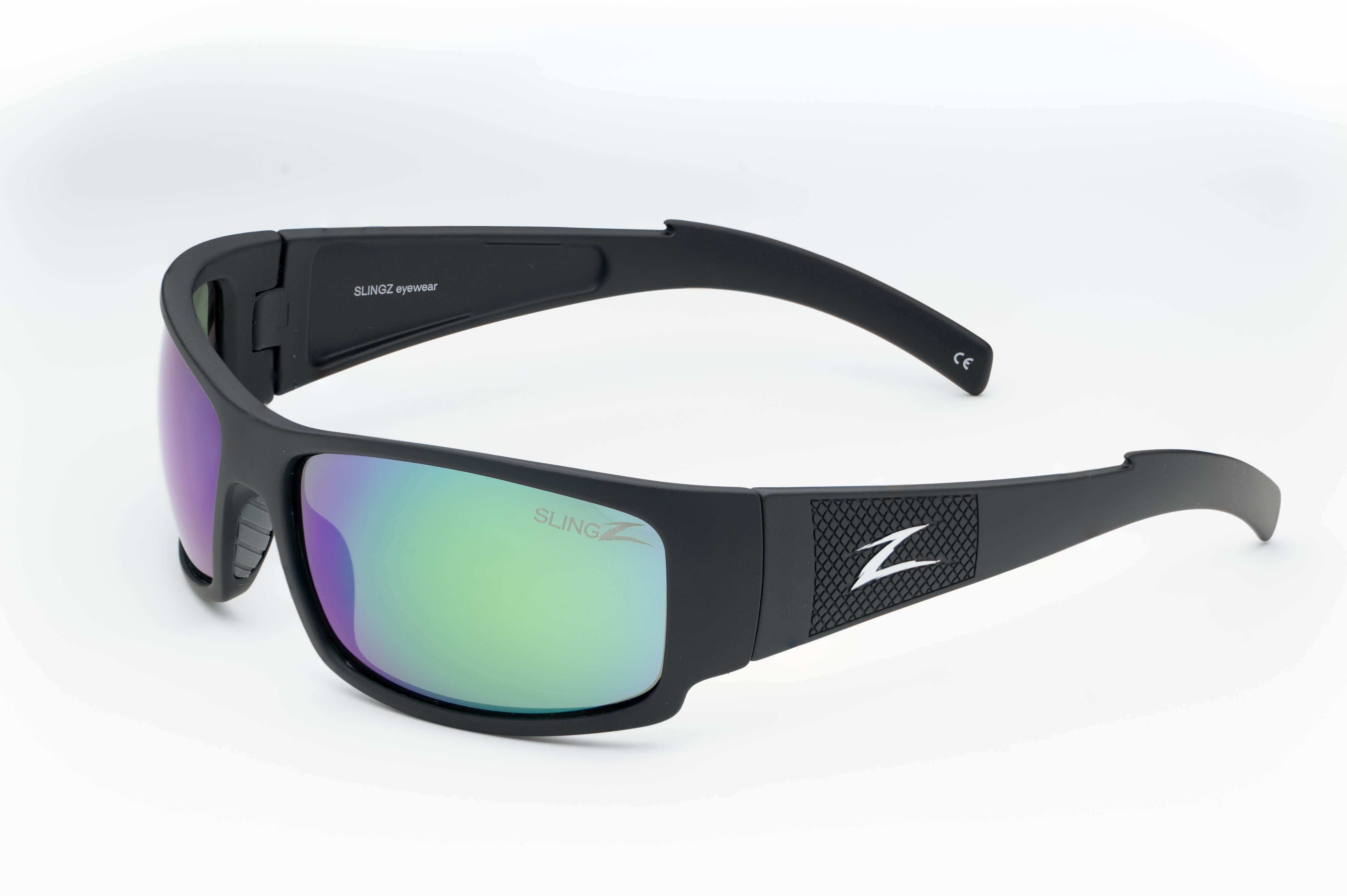 Coral Reef Z1 - Jade-Slingz Eyewear-Black Matte-Slingz Eyewear-Floating Sunglasses-Ocean Designed
