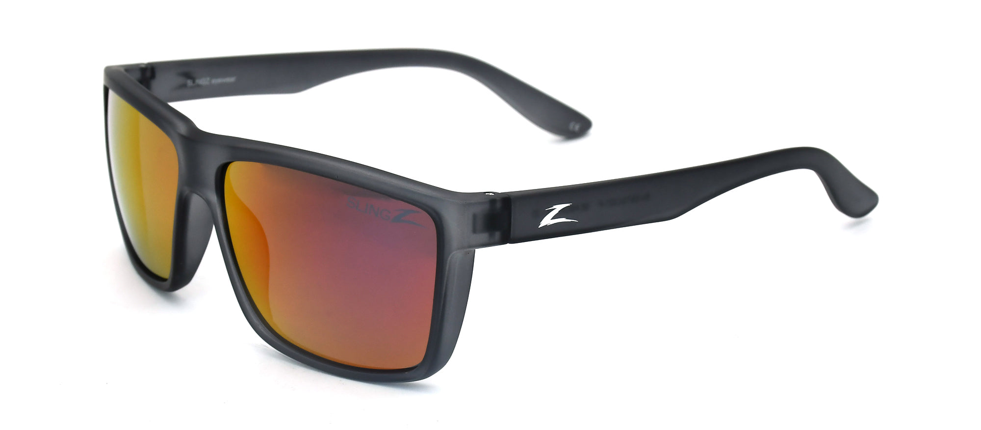 Seascapes Z1 - Amethyst-Slingz Eyewear-Translucent Gunmetal-Slingz Eyewear-Floating Sunglasses-Ocean Designed